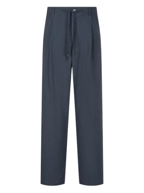 STUDIO TOMBOY drawstring pleated trousers