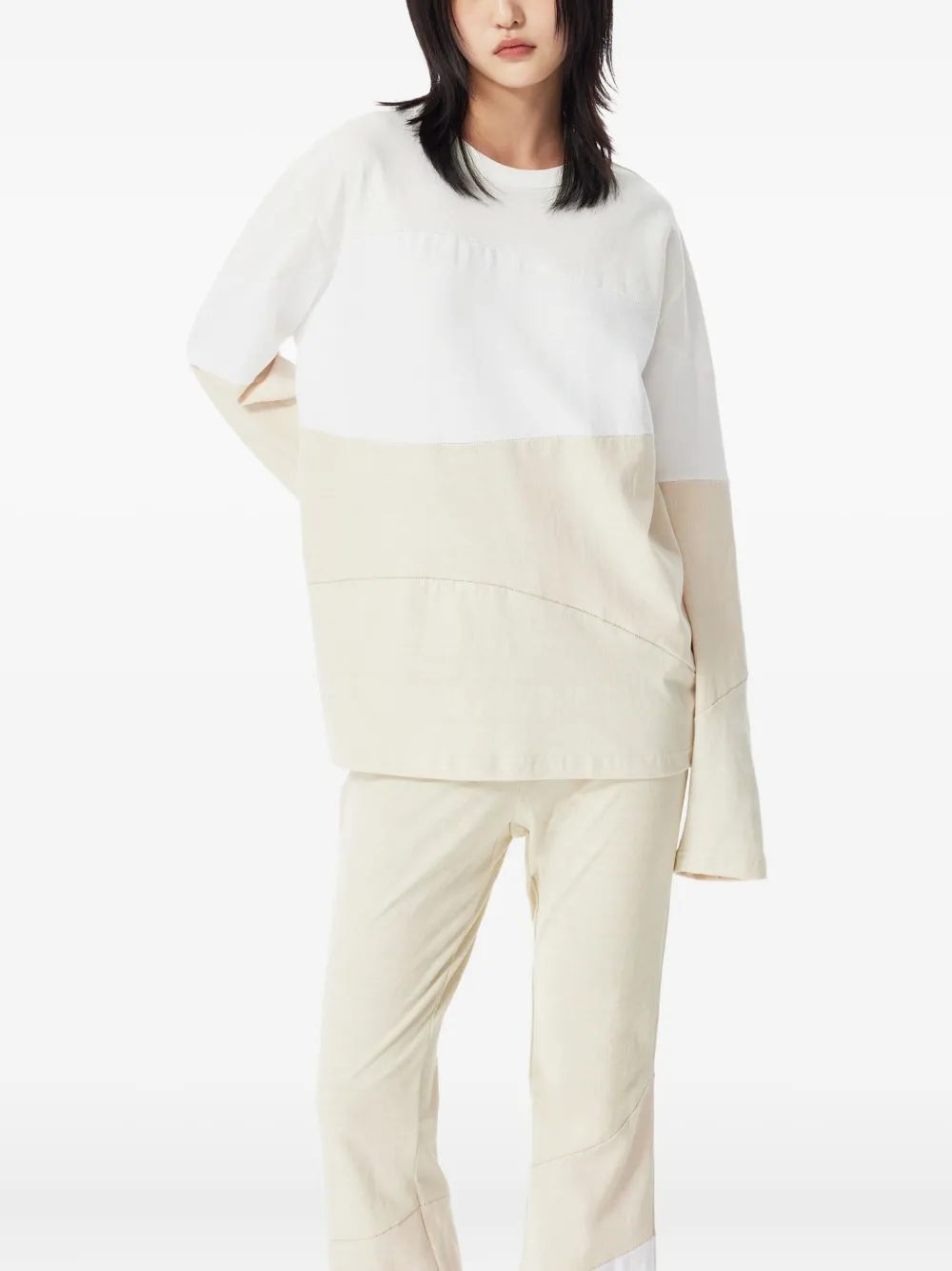 STUDIO TOMBOY T-shirt met lange mouwen - Wit