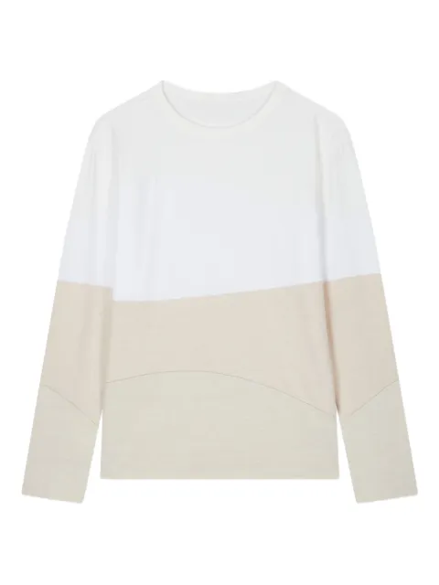STUDIO TOMBOY two-tone long-sleeve T-shirt