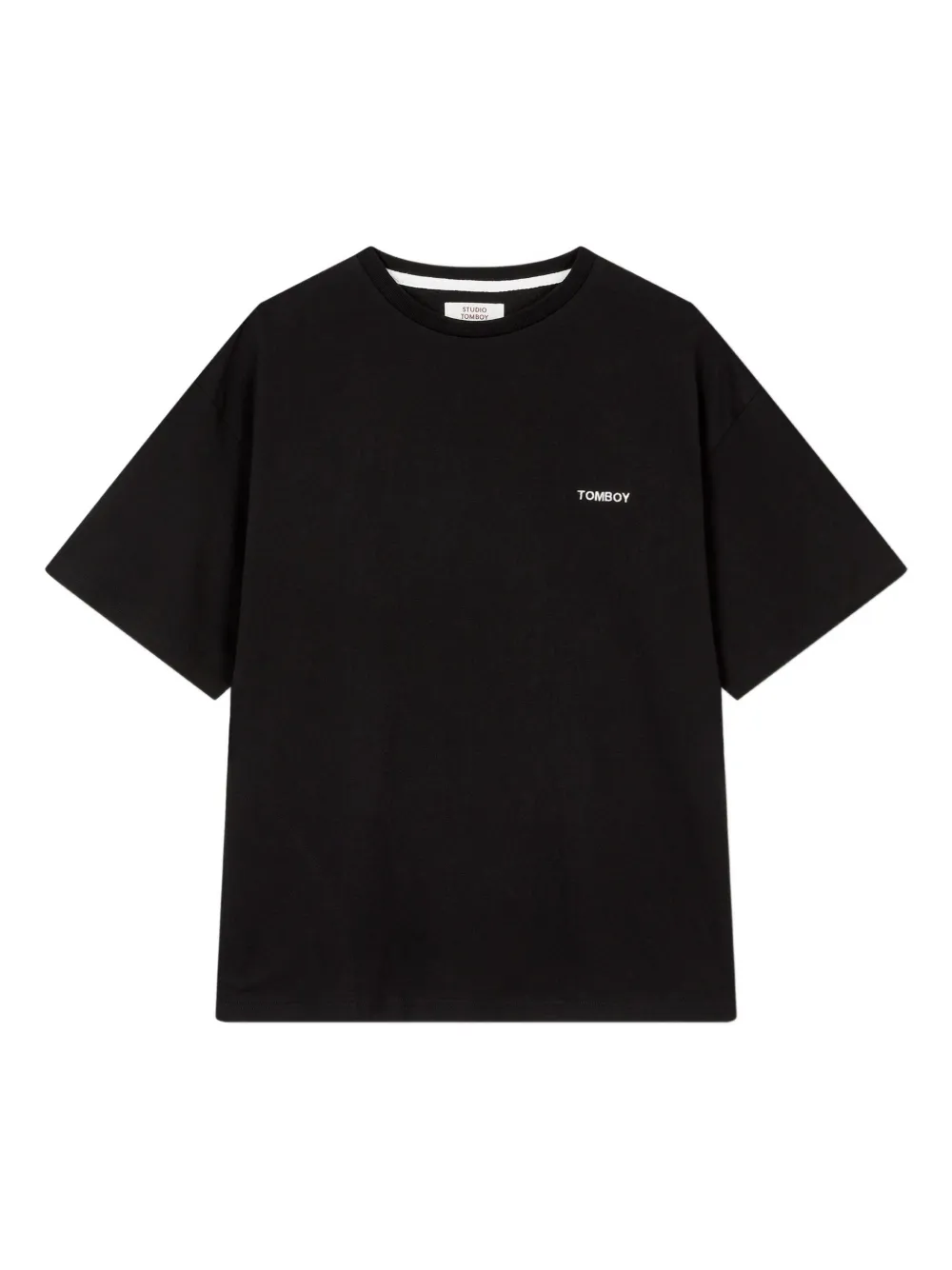 STUDIO TOMBOY logo-print T-shirt | Black | Image 1