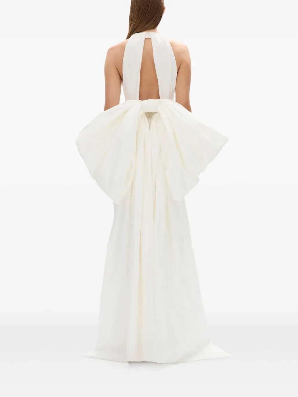 Rachel Gilbert Lottie avondjurk Beige