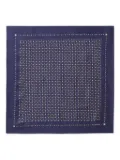 Claudie Pierlot square printed scarf - Blue