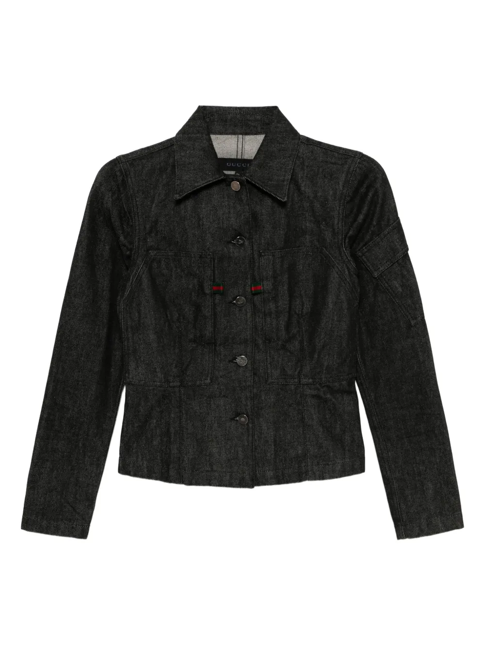 Pre-owned Gucci 1990-2000s Single-breasted Jacket In Black