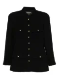 CHANEL Pre-Owned 1996 wool coat - Black