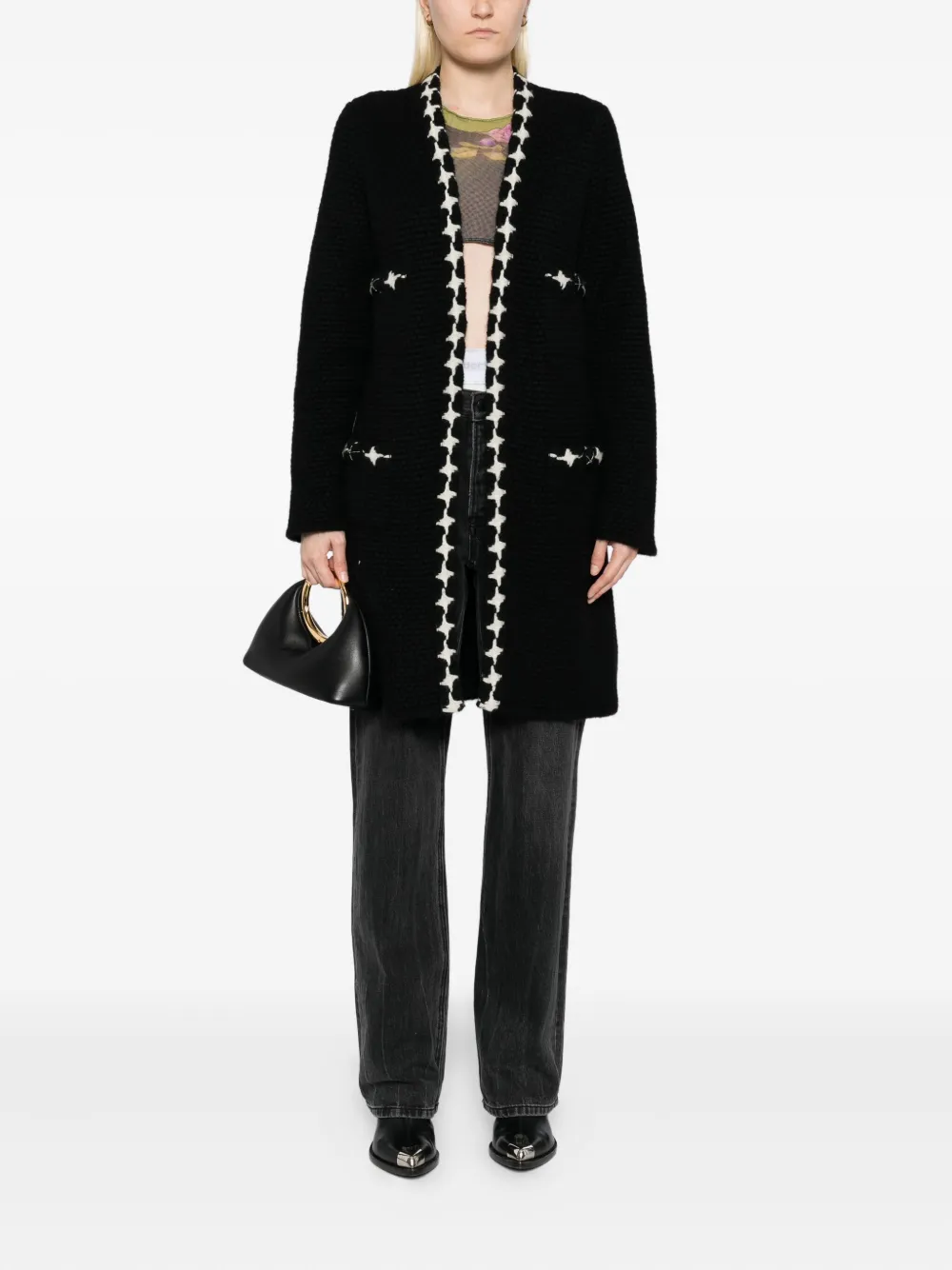 CHANEL Pre-Owned 2007 jack - Zwart