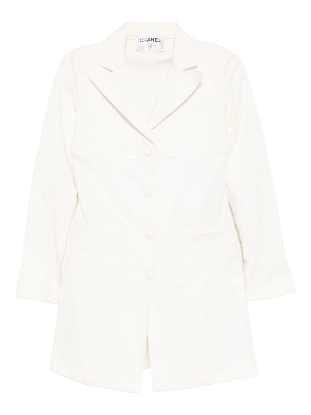 CHANEL Pre-Owned 2003 Coat | White | Image 1