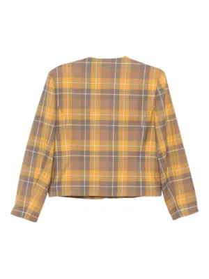 ジャケット・アウター vintage Cristian Dior check jacket de vintage Cristian Dior check jacket de