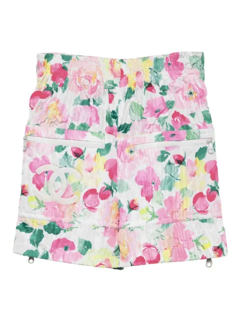 CHANEL Pre-Owned 1990-2000s printed shorts