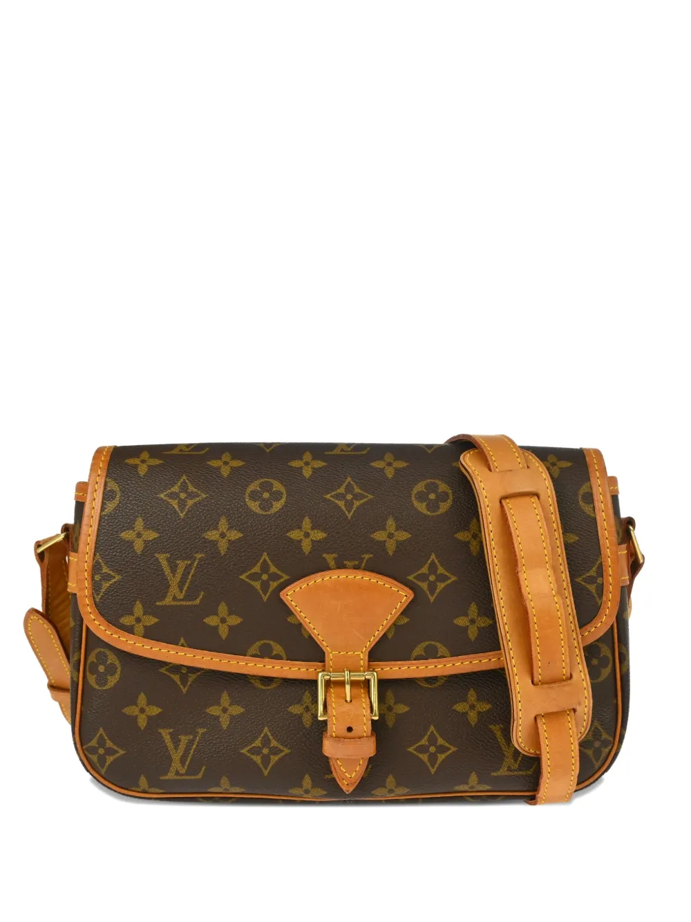 Louis Vuitton Pre-Owned 2000 モノグラム ソローニュ ショルダーバッグ - ブラウン Louis Vuitton Pre-Owned 2000 モノグラム ソローニュ ショルダーバッグ - ブラウン