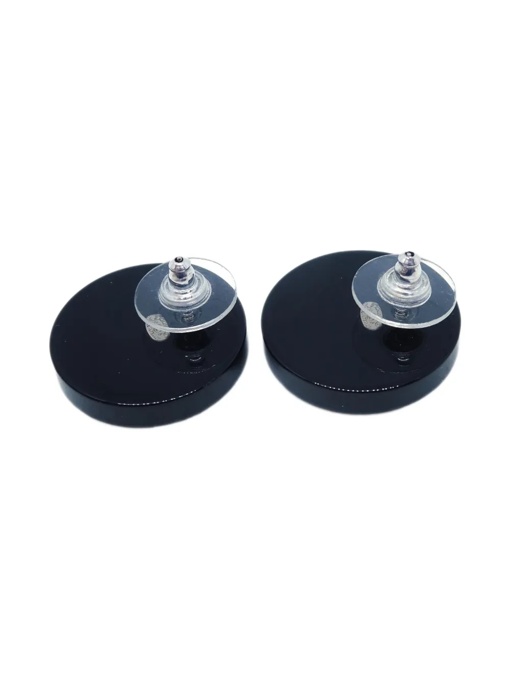 CHANEL Pre-Owned 2019 Button Piercingl earrings | Image 2