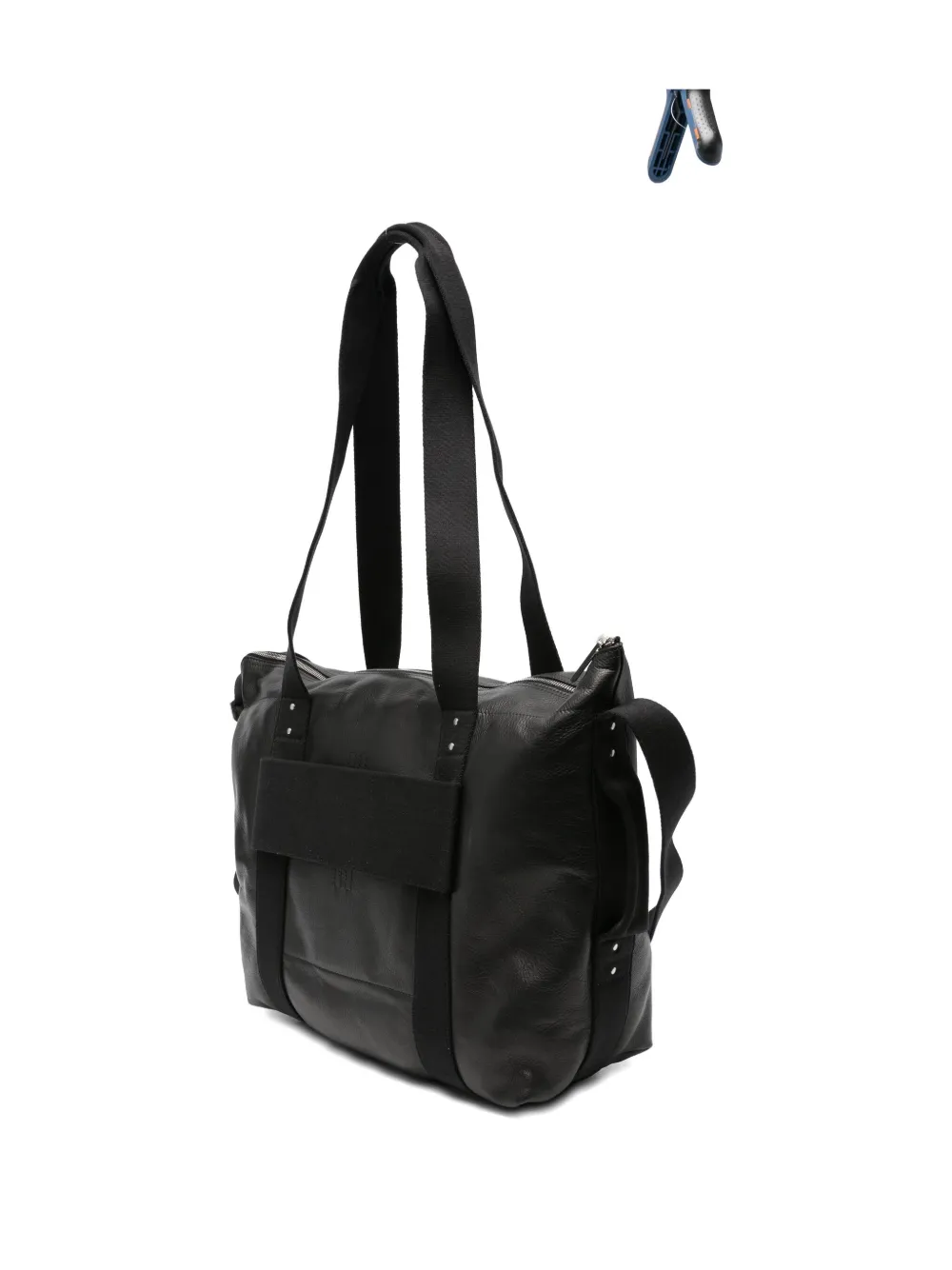 Rick Owens Trolley leren shopper Zwart