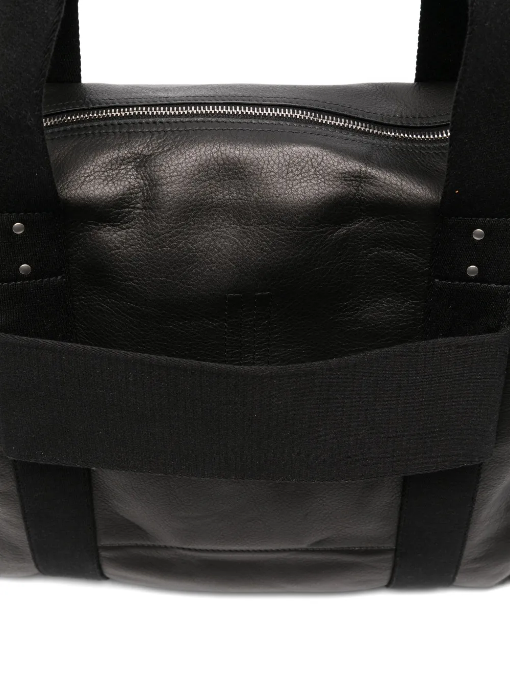Rick Owens Trolley leren shopper Zwart