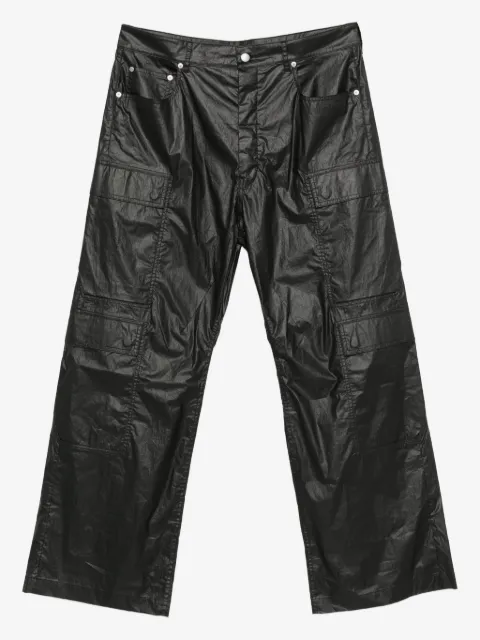 Rick Owens cargo-pocket cotton-blend trousers