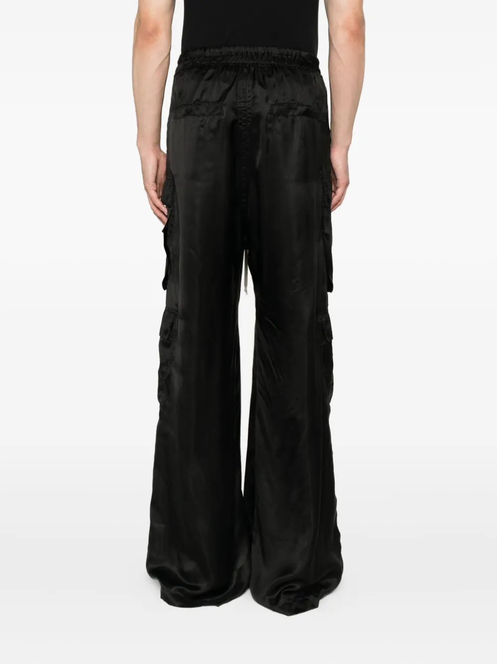 Rick Owens Cargo broek met trekkoord Zwart