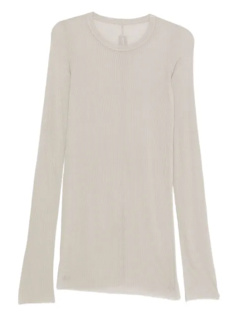 Rick Owens ribbed long-sleeved T-shirt