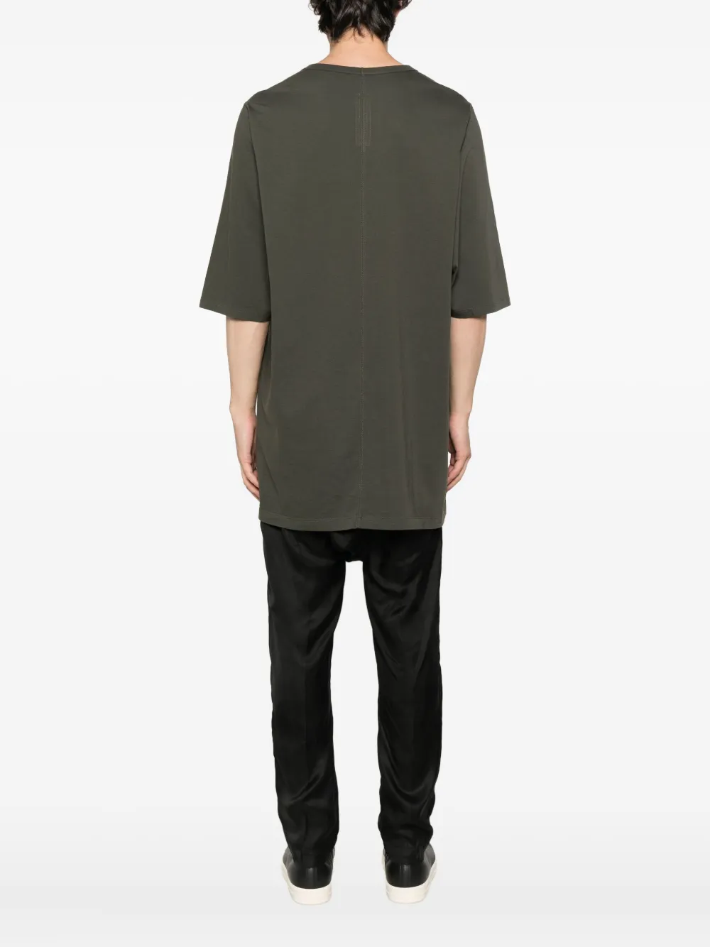 Rick Owens T-shirt met ronde hals Groen