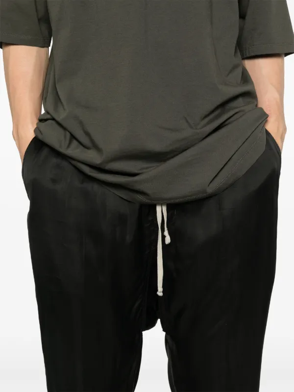Rick Owens ドローストリング パンツ | ブラック | FARFETCH JP
