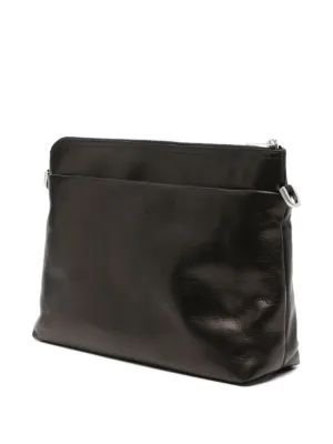 Rick Owens リック　ブラック ボディバッグ ジッパーポケット付き RICK OWENS - 【24AW】バム バッグ / GEO BUMBAG / ブラック | STORY