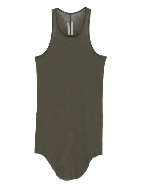 Rick Owens raw-edge tank top