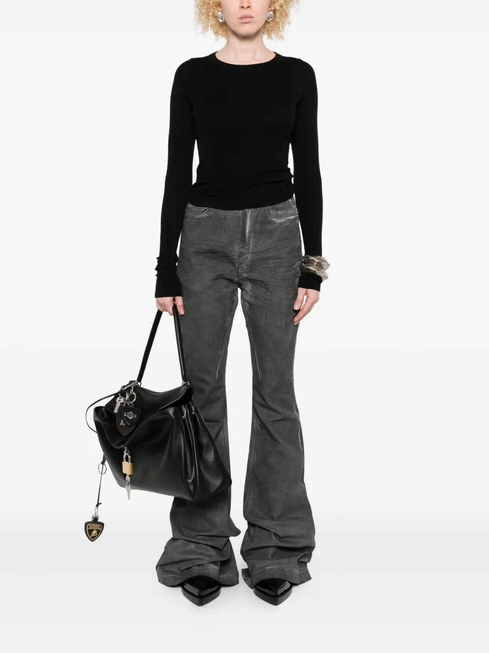 Rick Owens long-sleeve round-neck top | T-Shirts & Jersey Shirts | Image 2