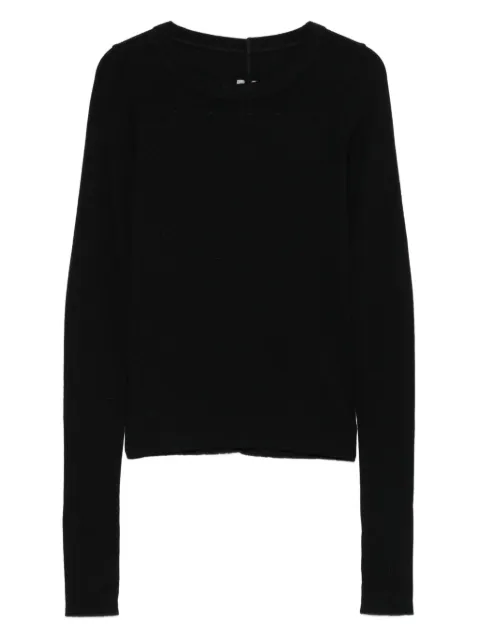 Rick Owens long-sleeve round-neck top