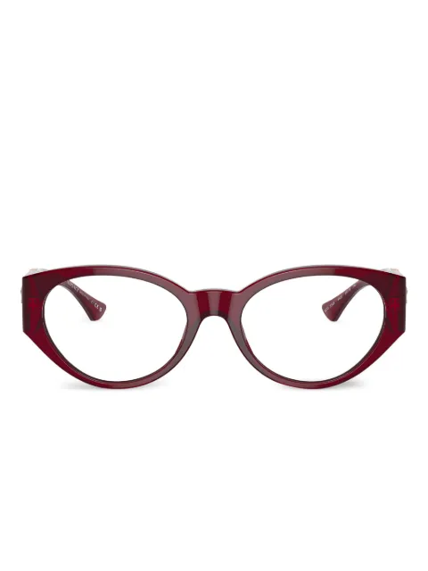 Versace Eyewear oval-frame glasses