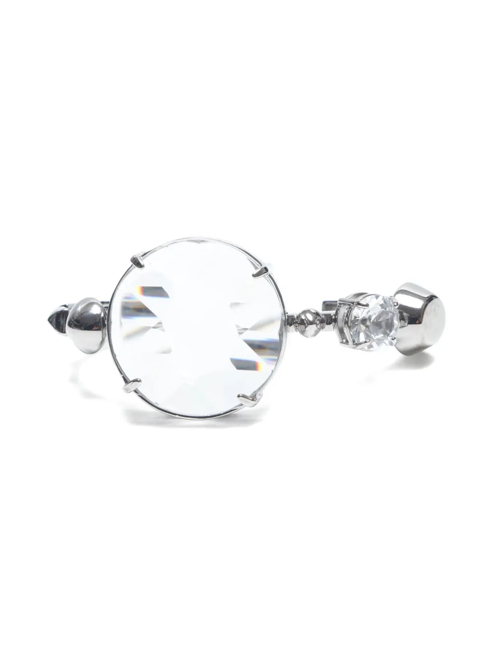 Pre-owned Miu Miu 2000s Crystal Bracelet