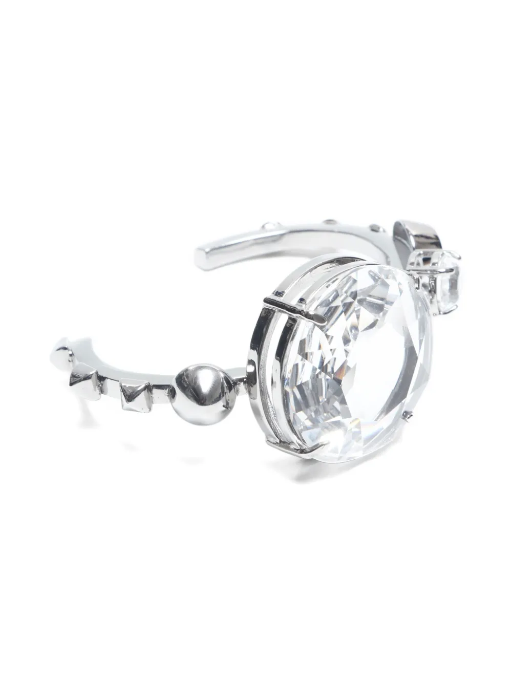 Pre-owned Miu Miu 2000s Crystal Bracelet