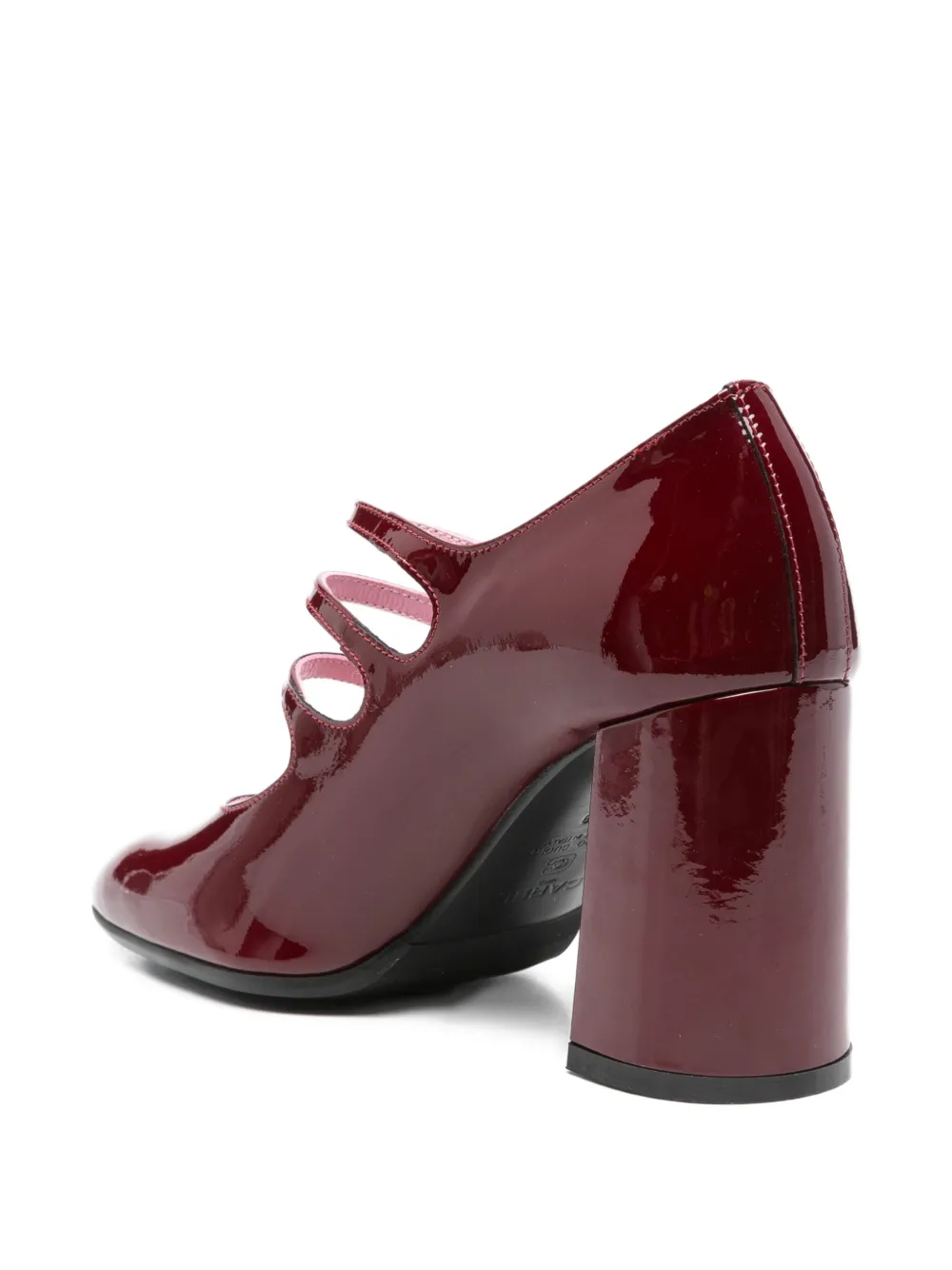 Carel Paris 85 mm Keel pumps met gesp Rood