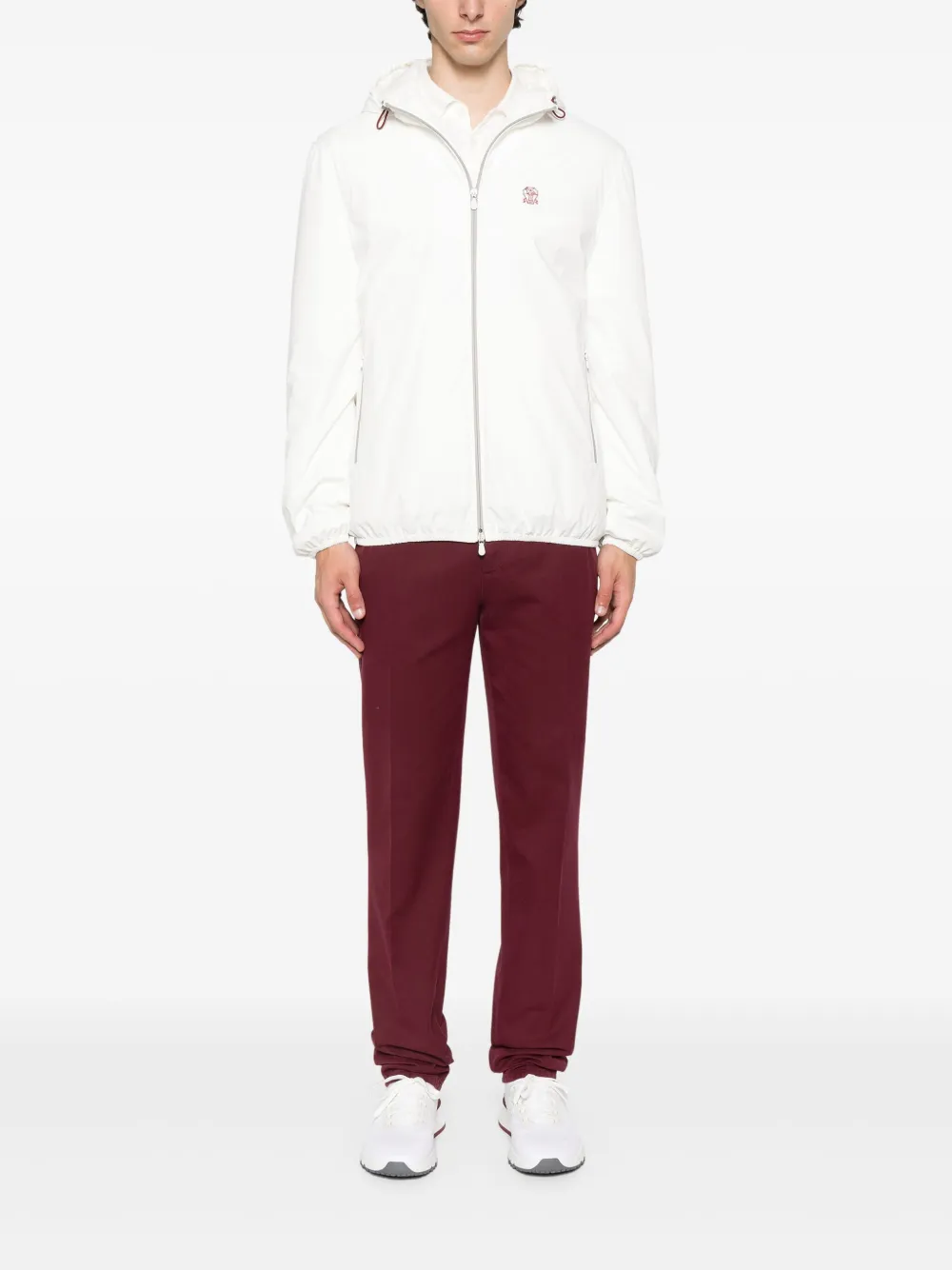 Brunello Cucinelli hooded zip-fastening jacket | Hooded Jackets | Image 2