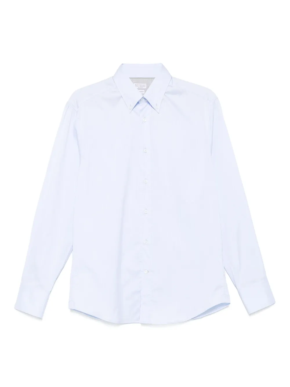 Brunello Cucinelli Katoenen overhemd Blauw