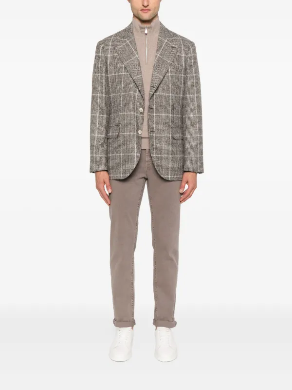 Brunello Cucinelli straight-leg Jeans | Brown | FARFETCH