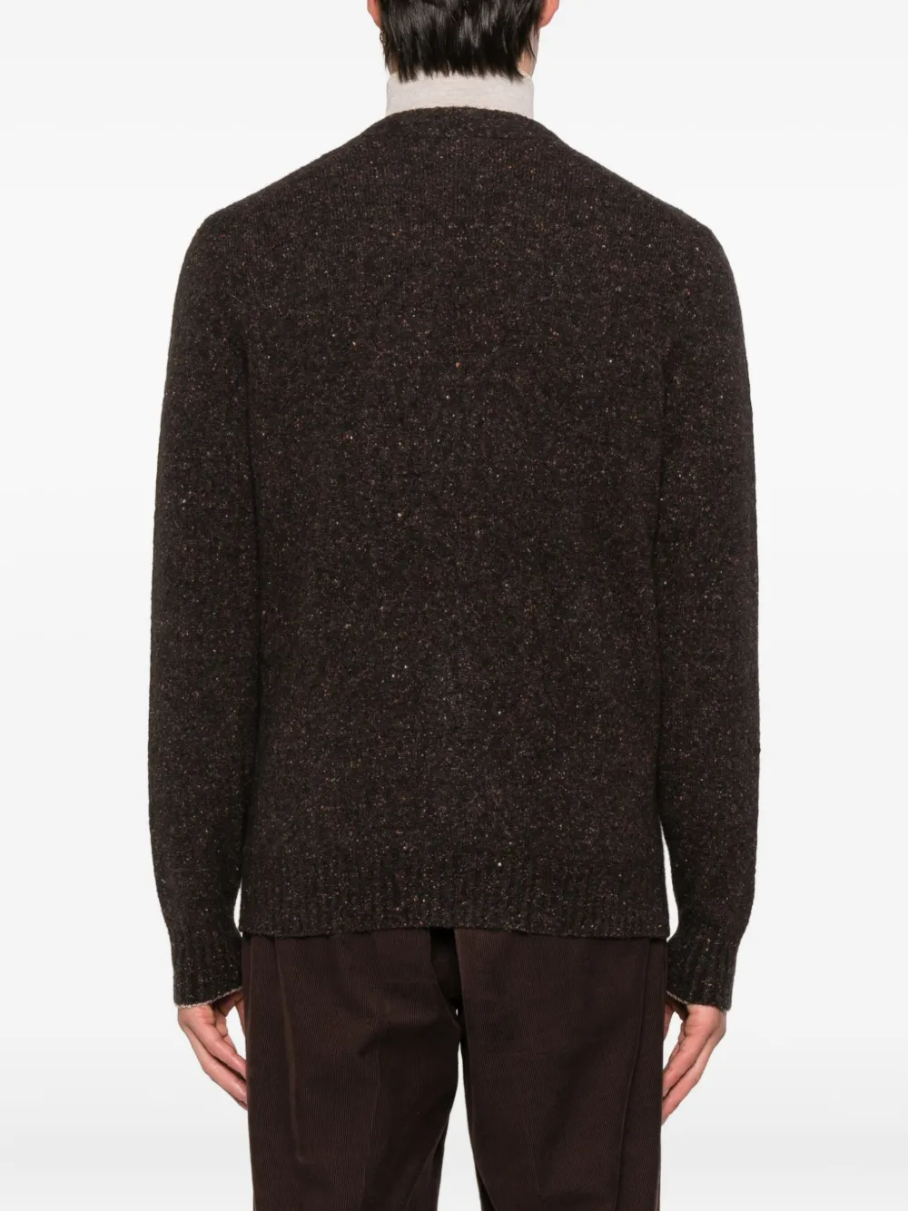 Brunello Cucinelli Vest met V-hals Bruin