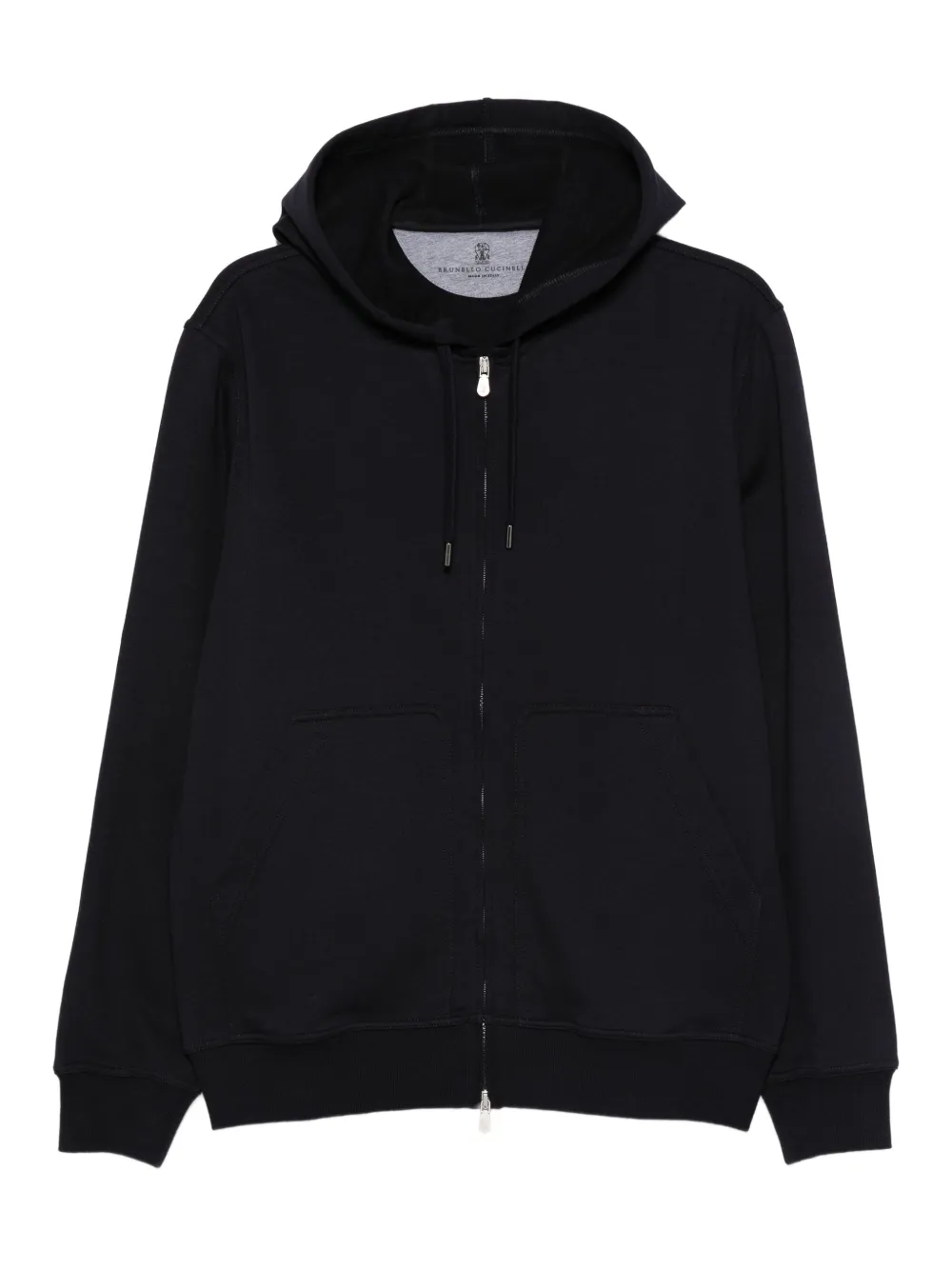 Brunello Cucinelli Sweater met rits Blauw