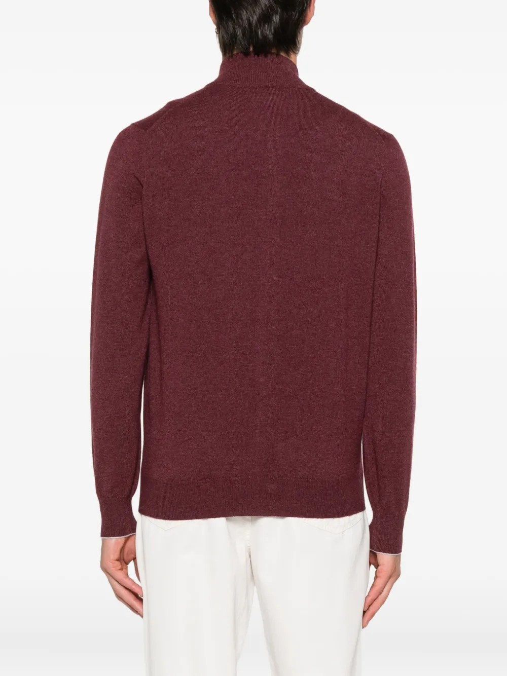 Brunello Cucinelli Kasjmier trui Rood
