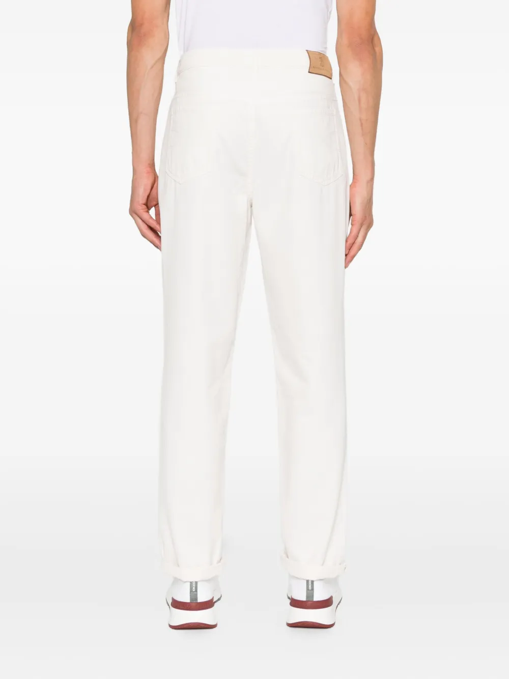 Brunello Cucinelli Straight broek Wit