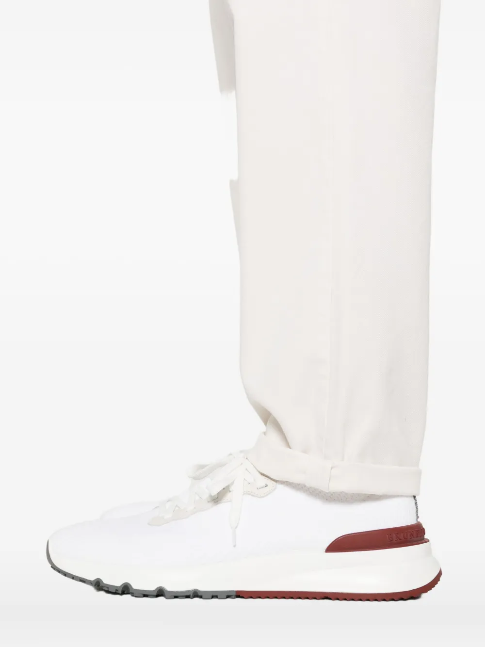 Brunello Cucinelli Straight broek Wit