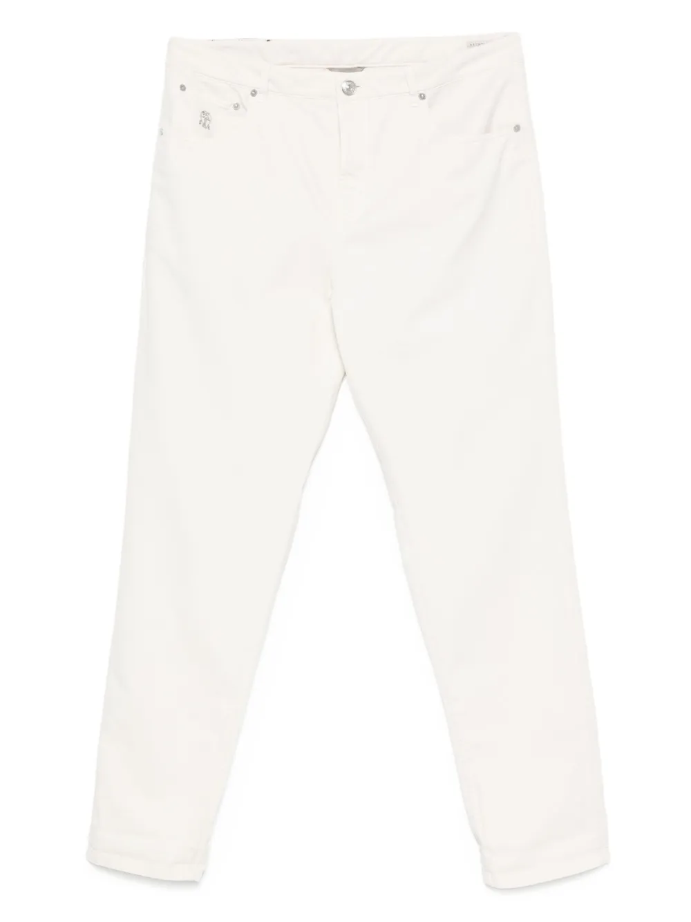 Brunello Cucinelli Straight broek Wit