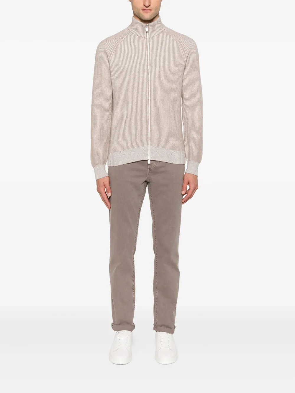 Brunello Cucinelli Kasjmier vest Beige