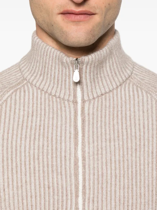 Brunello Cucinelli カシミア カーディガン | ニュートラル | FARFETCH JP