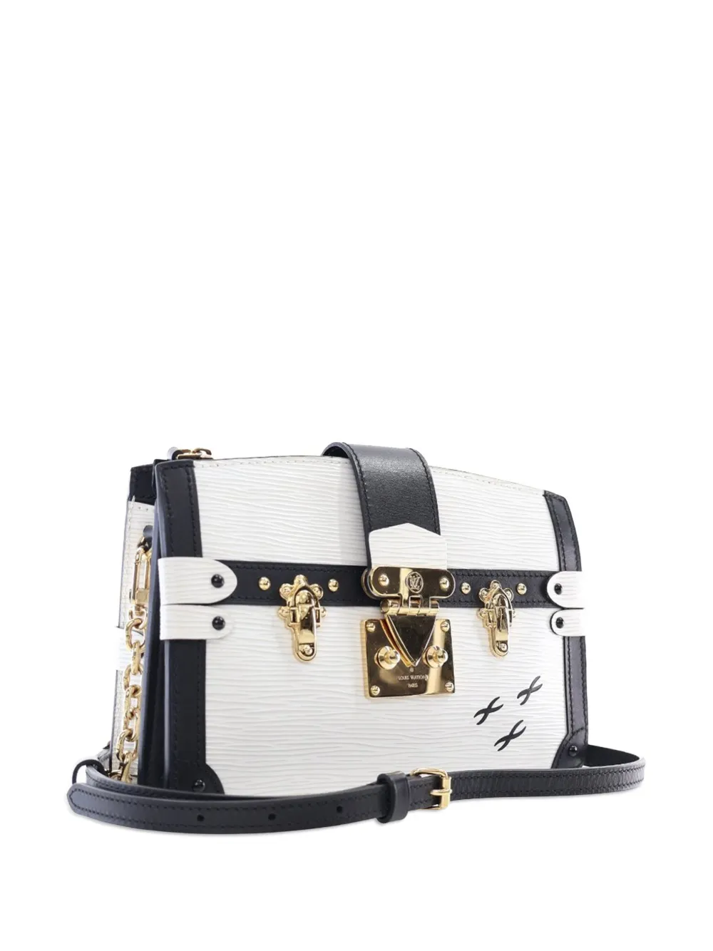 Pre-owned Louis Vuitton 2021-2025 Epi Trunk Clutch Crossbody Bag