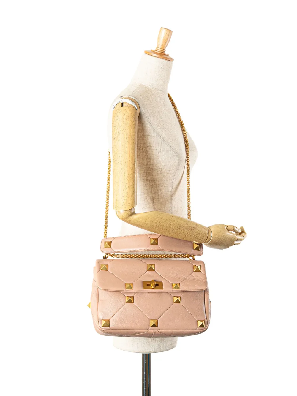 Valentino Garavani Pre-Owned 2018-2025 Large Nappa Roman Stud satchel | Pre-Owned | Image 2