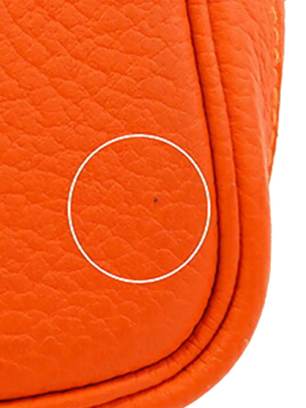 Pre-owned Chanel 2014 Negonda Garden Party 30 Tote Bag In Orange