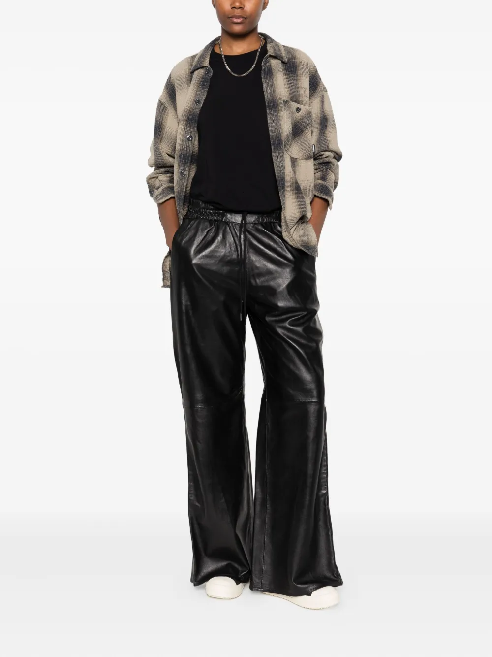Rick Owens Katoenen T-shirt Zwart