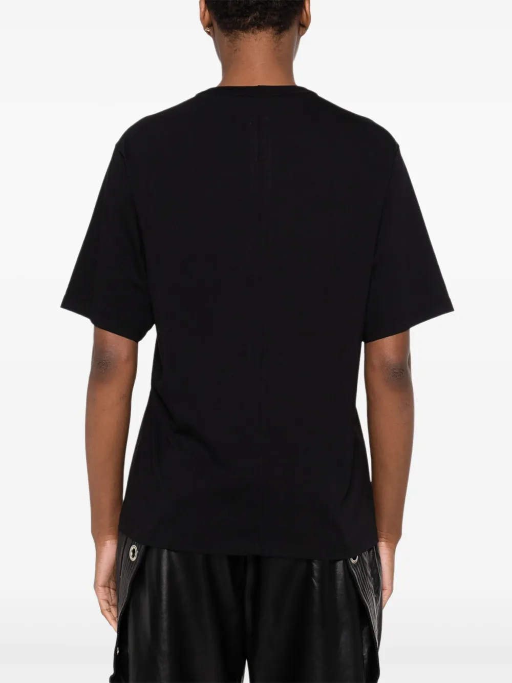 Rick Owens Katoenen T-shirt Zwart