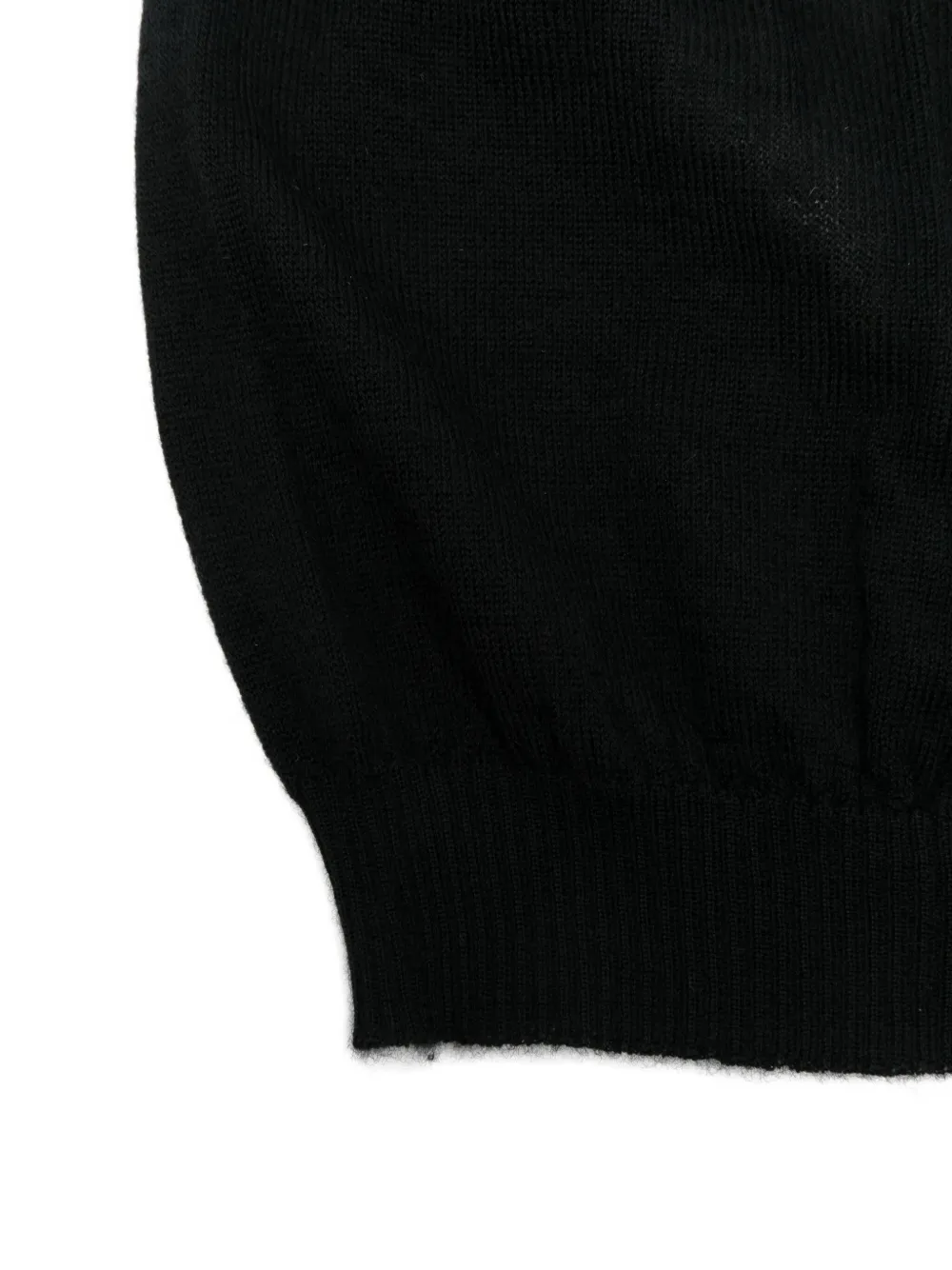 Rick Owens cashmere beanie Zwart