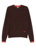 LOEWE wool top - Brown