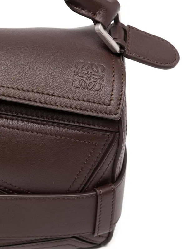 【直営・関税送料込】Small Puzzle Biker b LOEWE Small Puzzle Biker Bag | Brown | FARFETCH HK