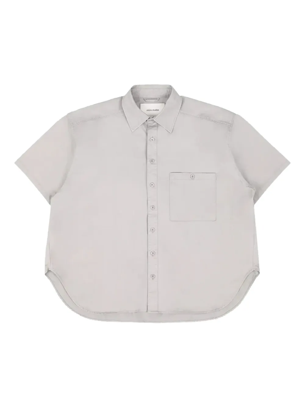 ENTIRE STUDIOS Duper SS short-sleeve pocket shirt | Grey | Image 1