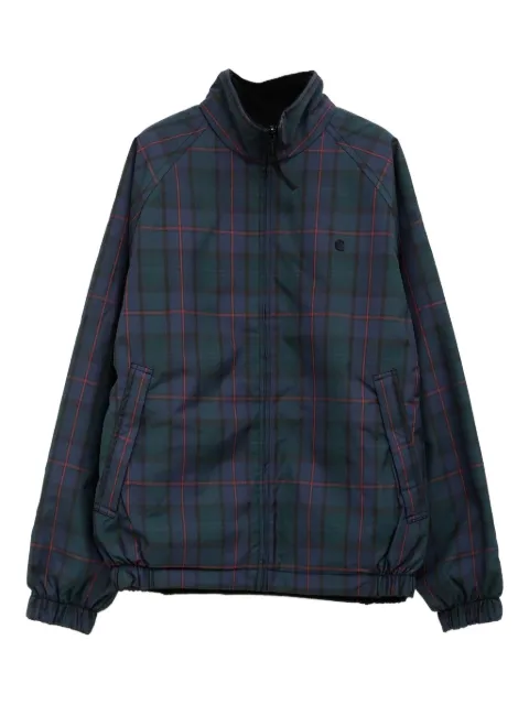 Carhartt WIP raglan-sleeved plaid sport jacket